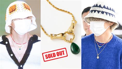 bts chanel necklace price|V Effect in Action: Designer Harris Reed Shares That BTS's.